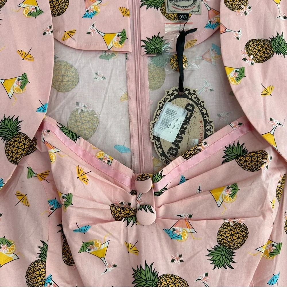 BANNED APPAREL “Grace” Swing Dress in Hula Girl - Picture 8 of 9